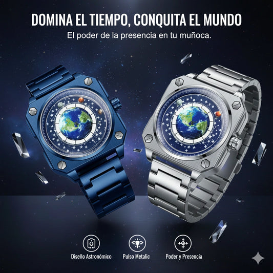 ⏱️ RELOJ JOEFOX TIERRA PULSO METÁLICO – ORIGINAL